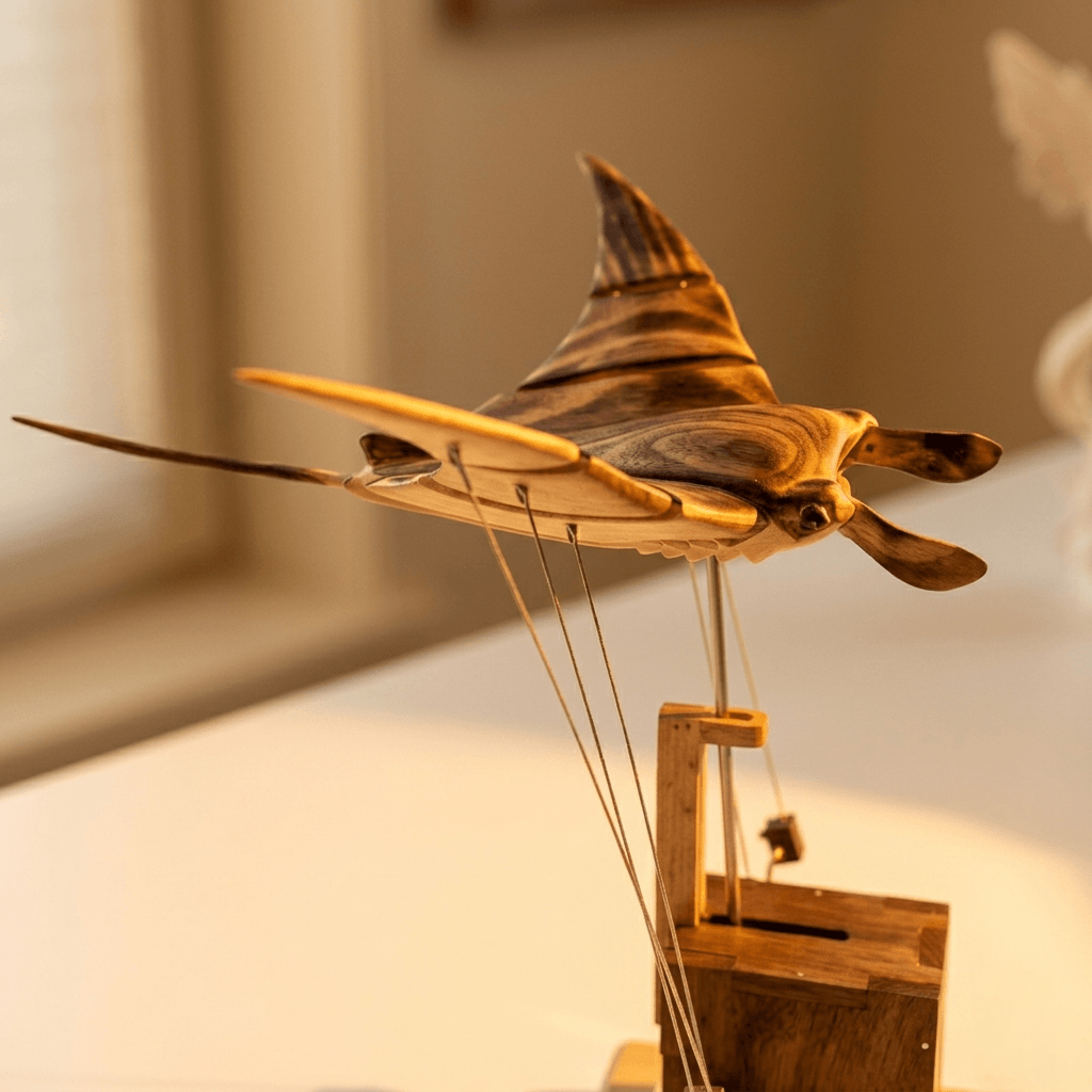 The Gliding Manta Ray — detail 7