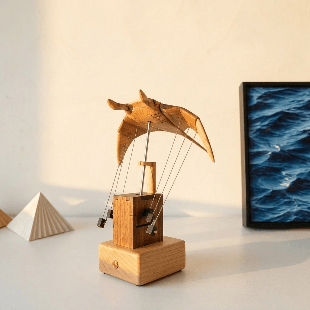 The Gliding Manta Ray — detail 5